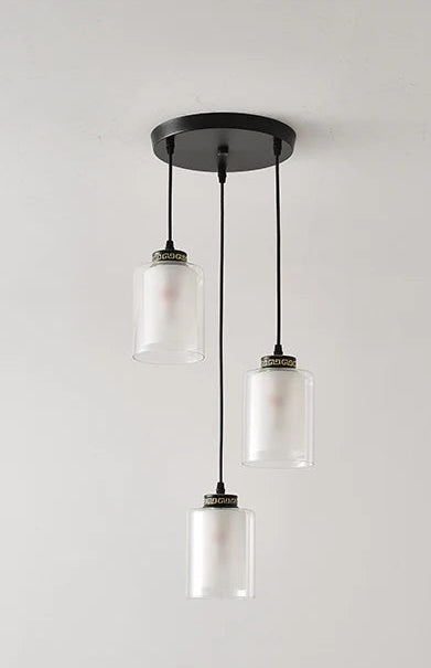 Nordic chandelier for high ceiling staircase