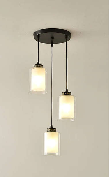 Nordic chandelier for high ceiling staircase