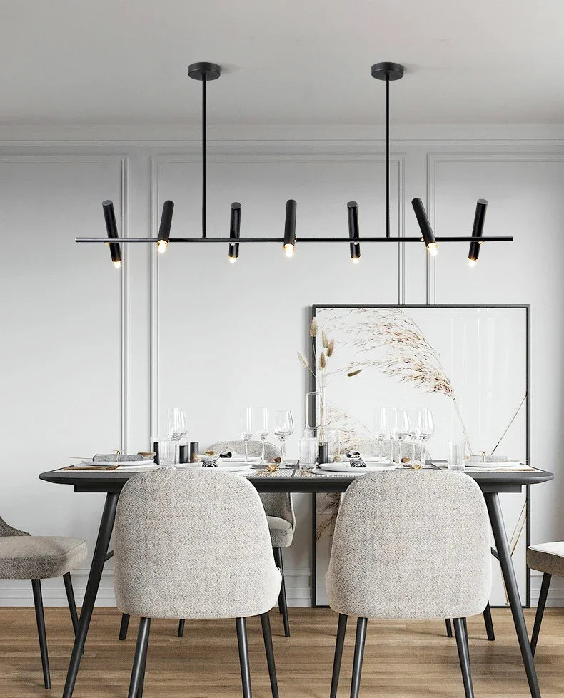 Modern dining chandelier