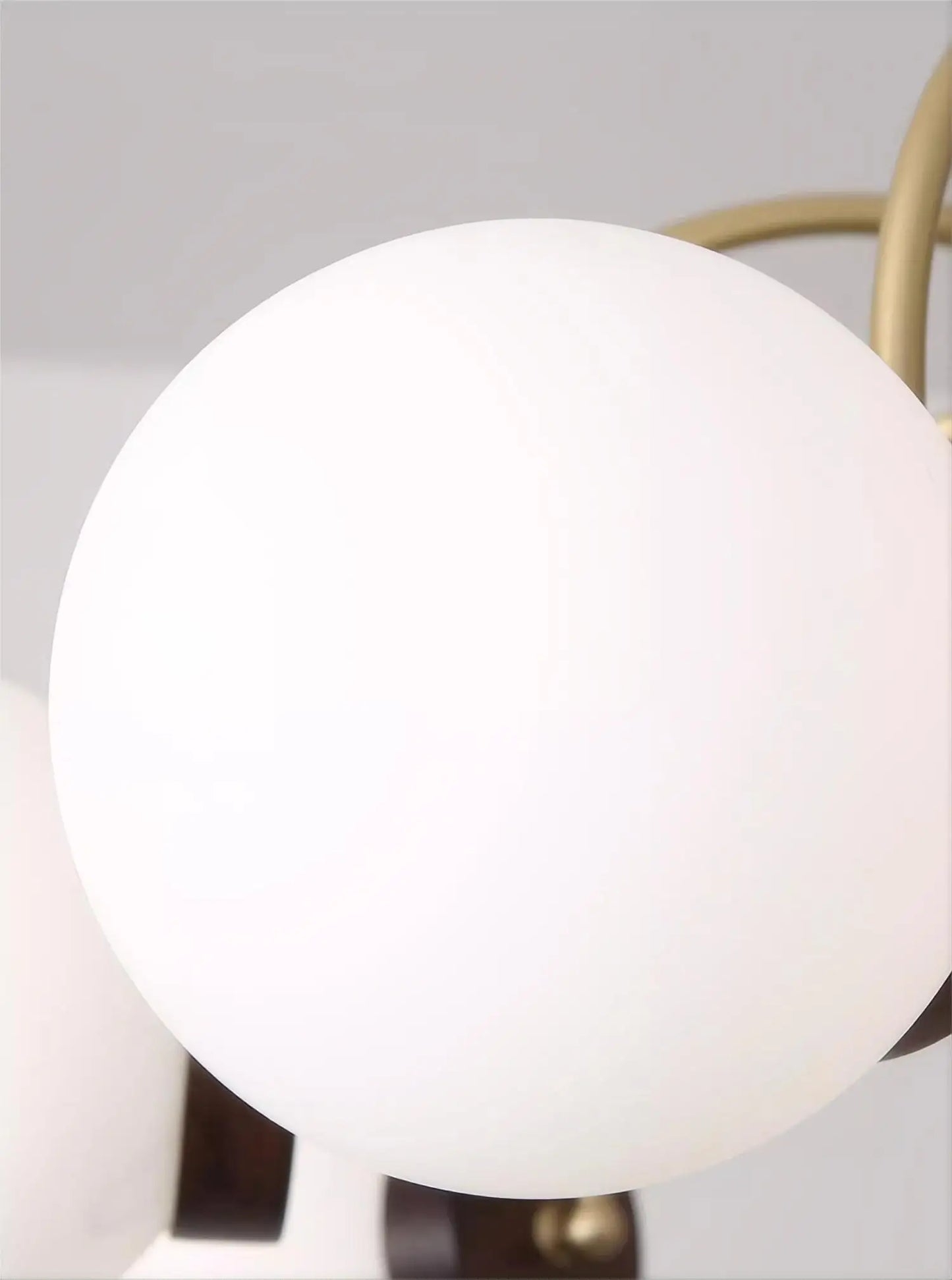 Walnut chandelier light for bedroom and living room