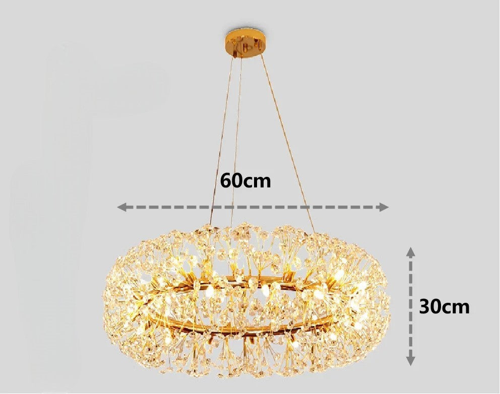 Crystal modern design extravagant chandelier
