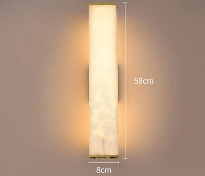 Luxury marble wall lamp