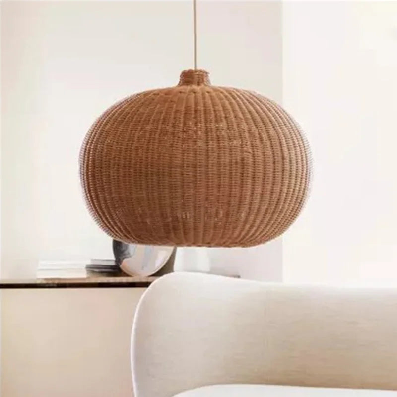 Rotan vintage hanglamp