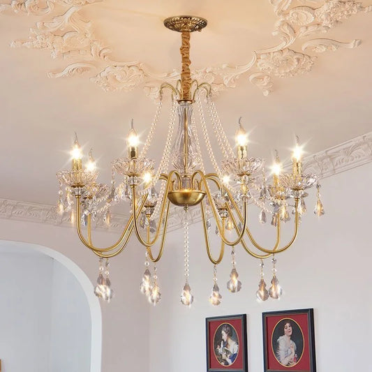 K9 kristallen kroonluchter voor de hal e14