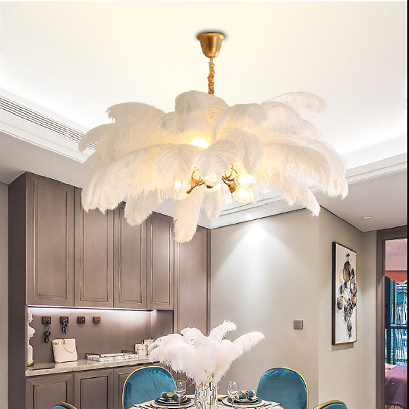 Feather Ceiling Light