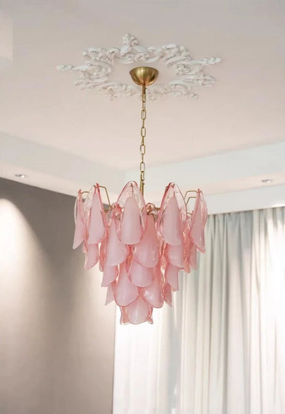 Königlicher Kristall-Blütenblatt-Kronleuchter