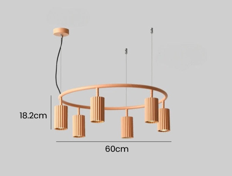 Modern spotlights chandelier