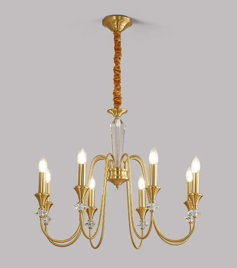 Boerderij kaarsen kroonluchter