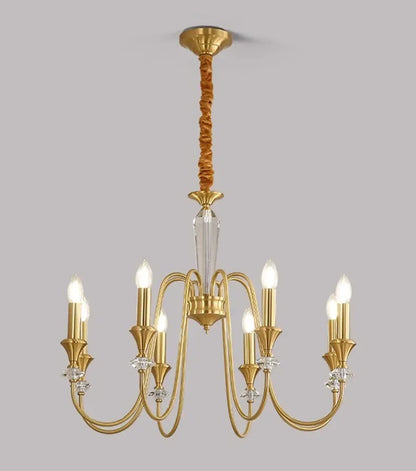 Boerderij kaarsen kroonluchter