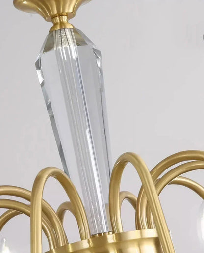 Boerderij kaarsen kroonluchter