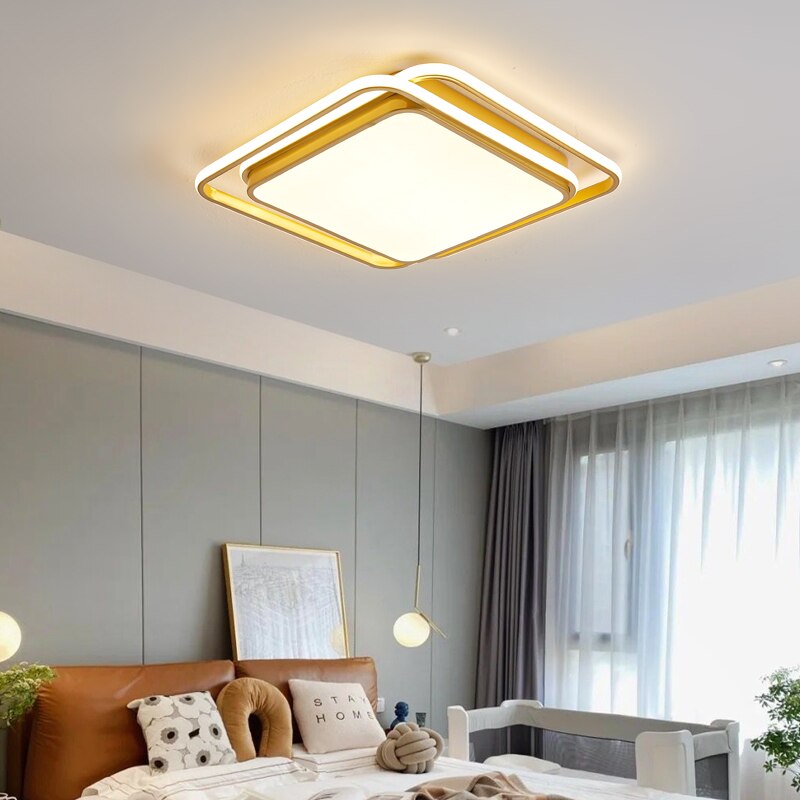 Moderne Led Plafondlamp Vierkante Vorm