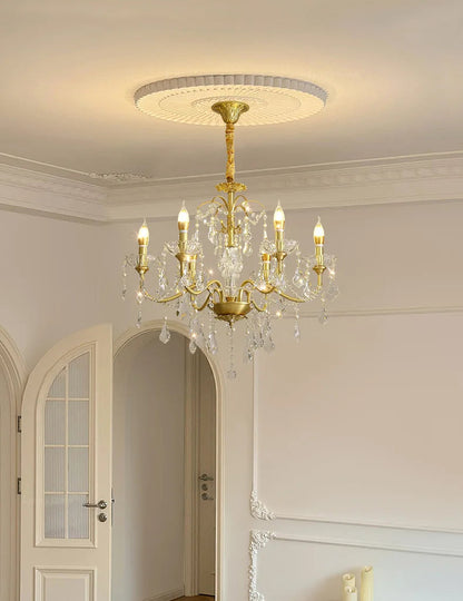 Parisian crystal room pendant