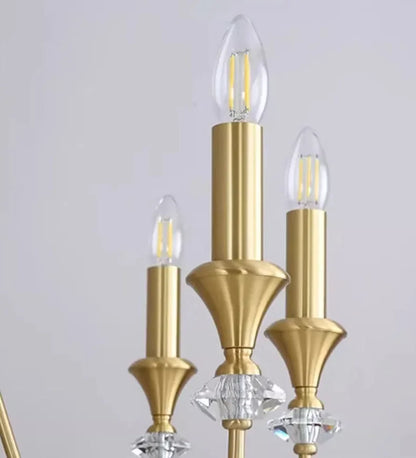 Boerderij kaarsen kroonluchter