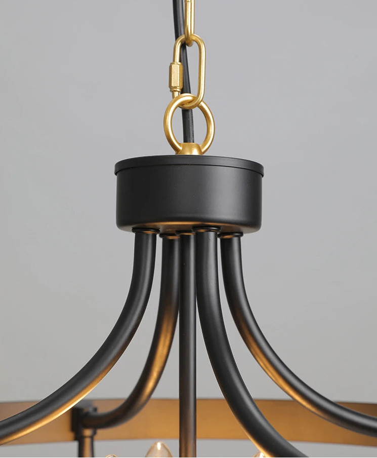 Suspension géométrique moderne de style fermier