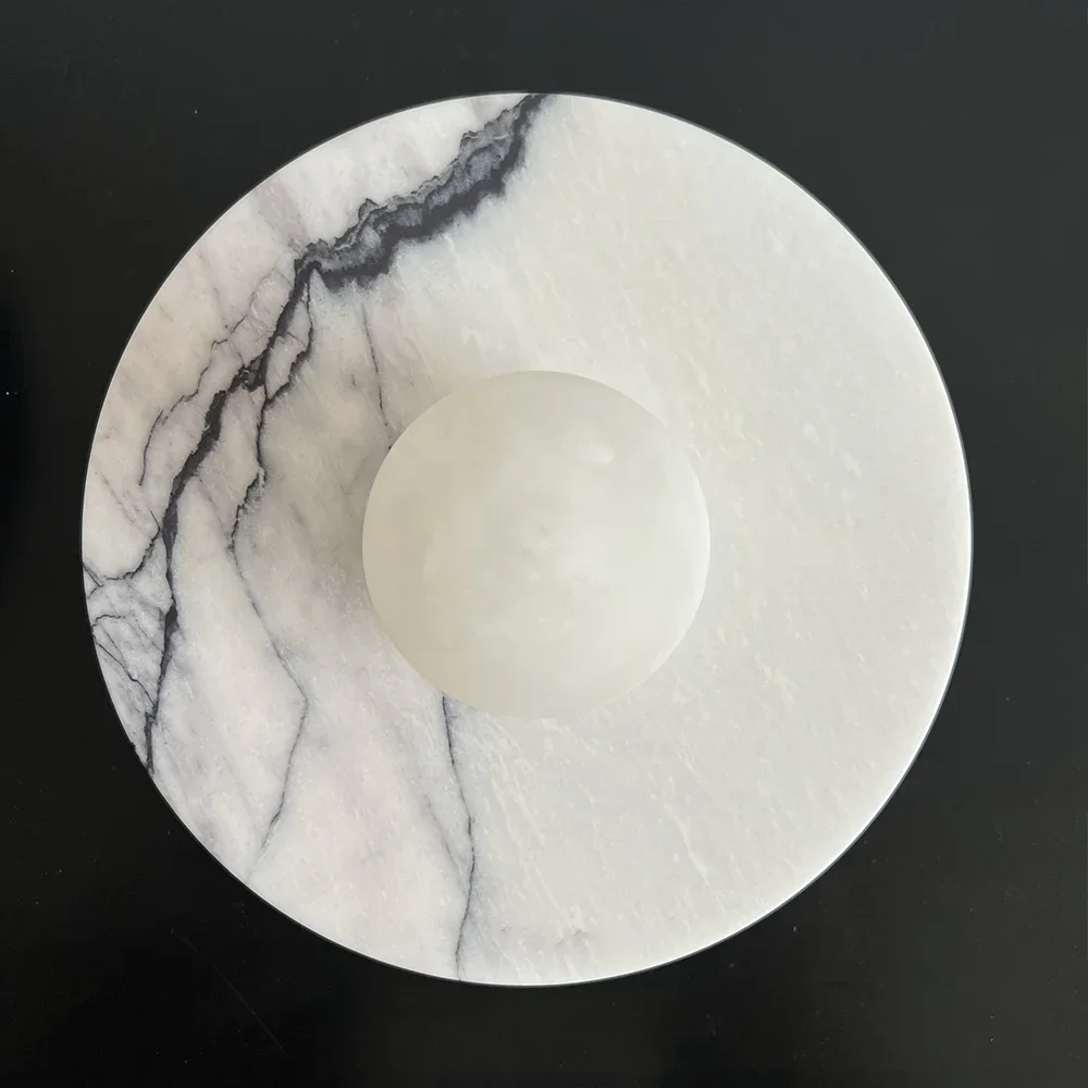 Applique murale en marbre albâtre