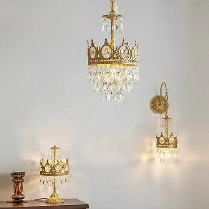 Lustre français postmoderne de luxe
