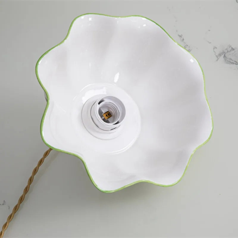 Butterfly keramische koperen LED-hanglamp voor de slaapkamer