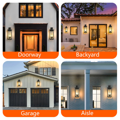 Dusk to dawn sensor IP65 wall lamp for villa