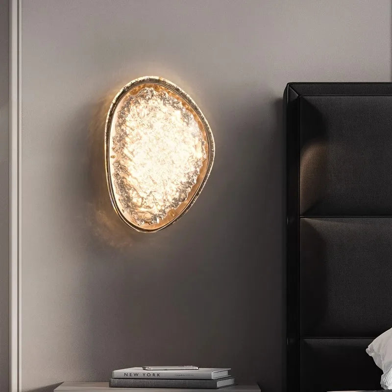 Italian design luxury ice wall lamp