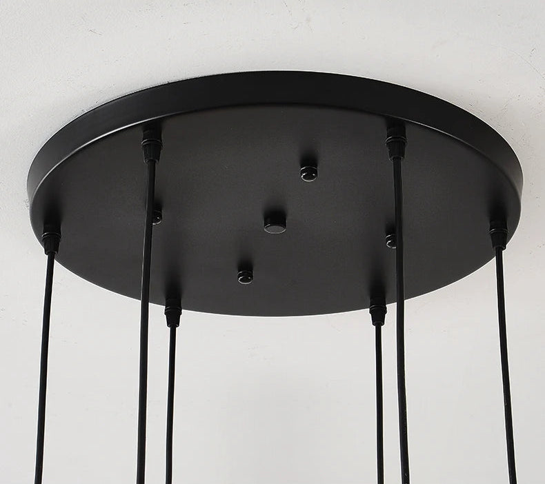 Nordic chandelier for high ceiling staircase