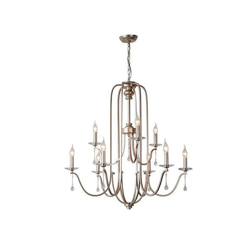 Duplex villa crystal chandelier