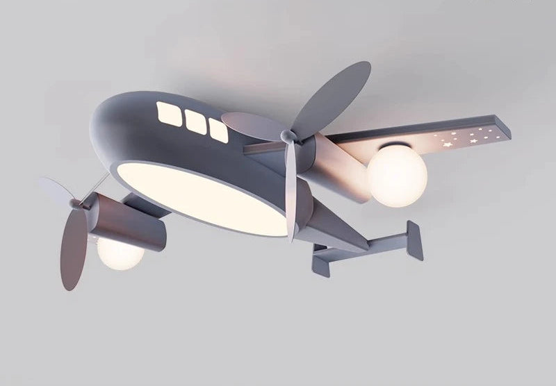 Kids airplane ceiling light for children bedroom