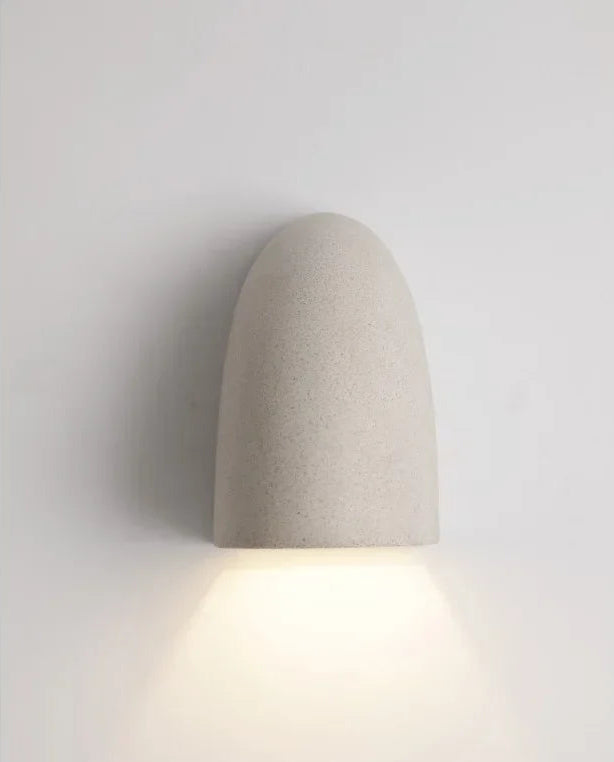 Lampe murale d'extérieur en ciment, résistante à l'eau, pour terrasse