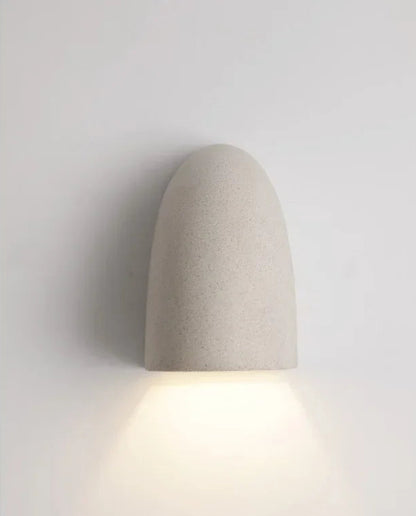 Lampe murale d'extérieur en ciment, résistante à l'eau, pour terrasse