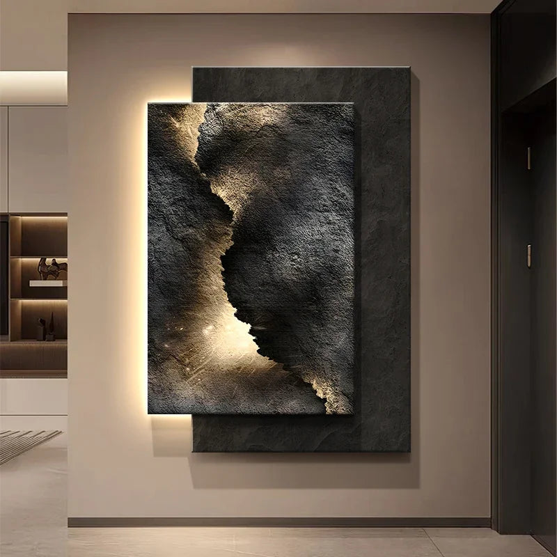 Crystal porcelain 3D design wall light