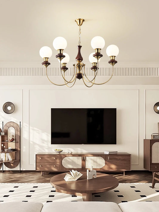 French classic chandelier for master bedroom