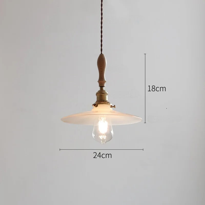 Butterfly keramische koperen LED-hanglamp voor de slaapkamer