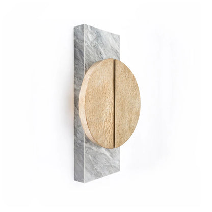 Post modern marble wall lamp