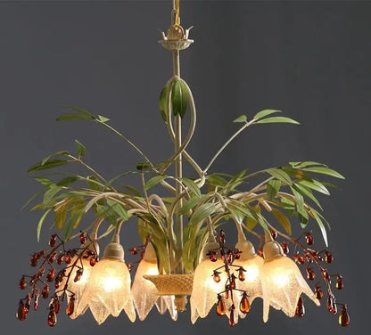 Lustre en forme de branche de gloire du matin