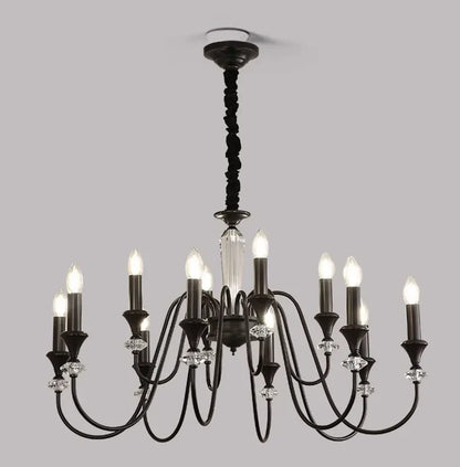 Boerderij kaarsen kroonluchter