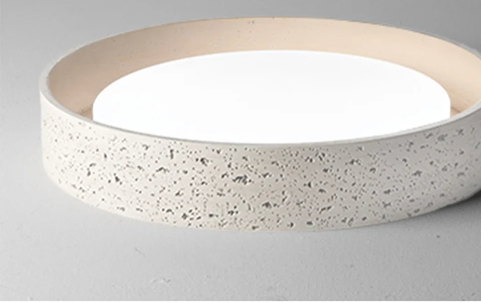 Vintage retro cream ceiling light