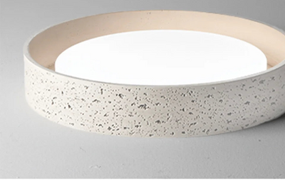 Vintage retro cream ceiling light