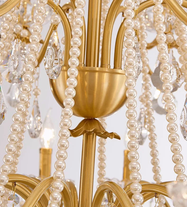 K9 crystal french candle centerpiece