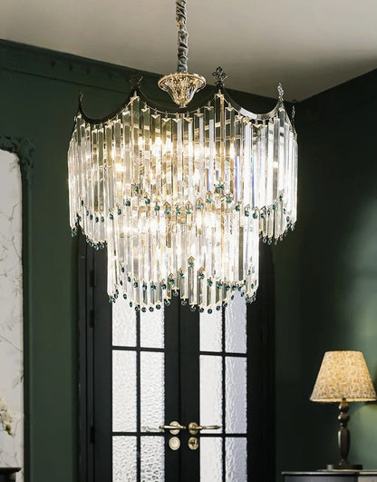 Antique style pendant light for bedroom