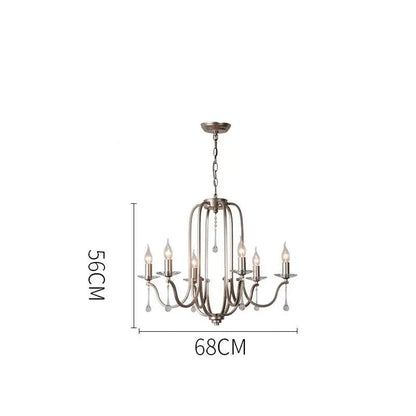 Duplex villa crystal chandelier