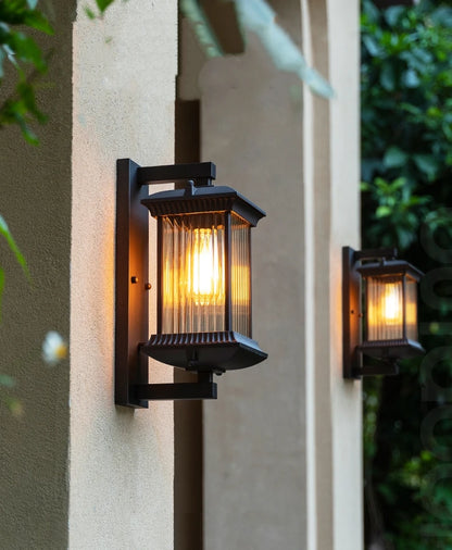 Big porch american wall lamp IP65
