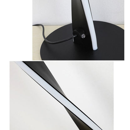 Dimbar modern skrivbordslampa i aluminium