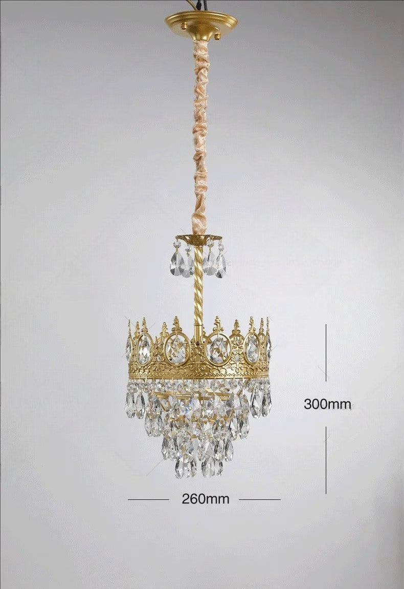 Lustre français postmoderne de luxe