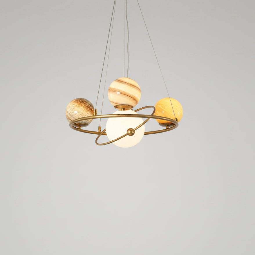 Planet Mond Deckenleuchte