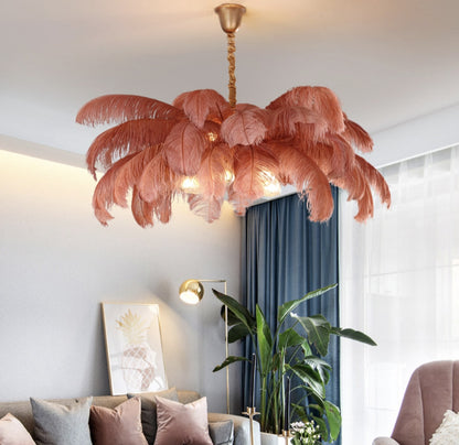 Feather Ceiling Light