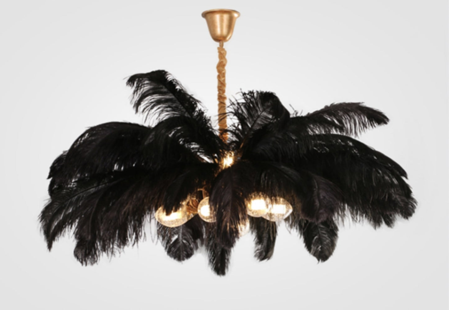 Feather Ceiling Light