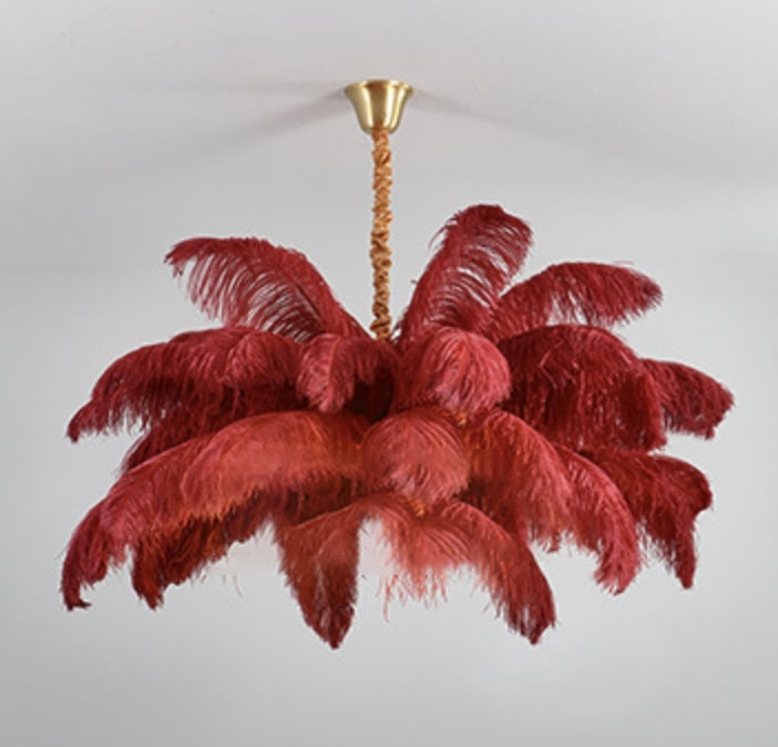 Feather Ceiling Light