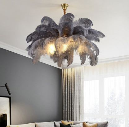 Feather Ceiling Light