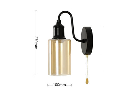 Applique murale industrielle rétro