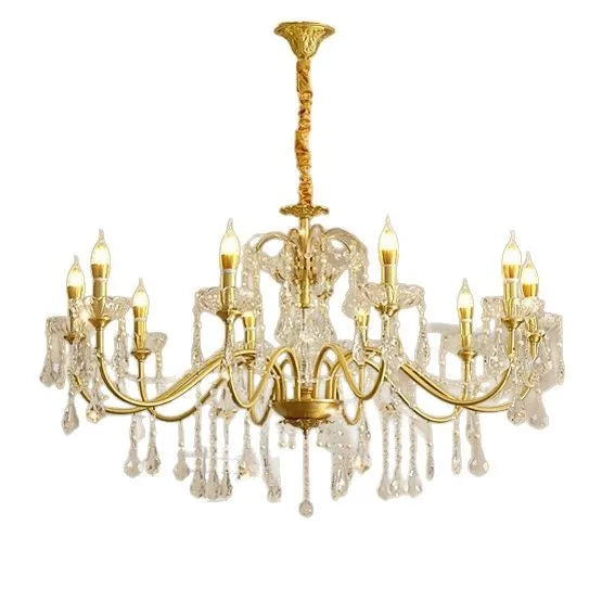 Parisian crystal room pendant