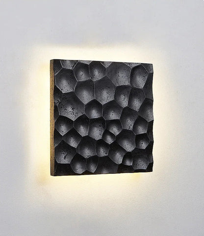 Applique murale décorative 3D Wabi-sabi